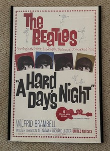 lot 232 image: The Beatles A Hard Days Night Promotional Print