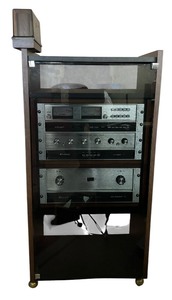 lot 10 image: Crown Integrated Circuit Stereo Console, Crown Dual Channel Laboratory Amplifier and Crown Output Control Console