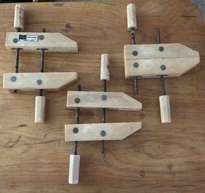 lot 235 image: Wood Clamps by Craftsman and More