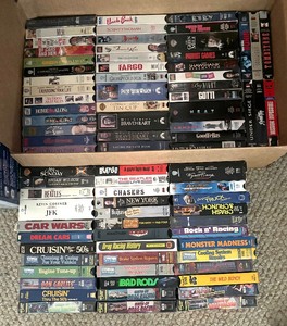 lot 83 image: Variety of VHS Tapes