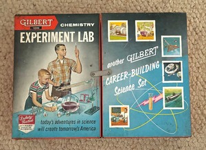 lot 95 image: Vintage Gilbert Experimental Lab Toy