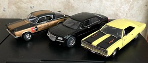 lot 96 image: Three Model Cars by Ertl, Hurst and Maisto