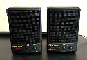 lot 102 image: Koss Digital Ready Stereo Speaker System Model SA30