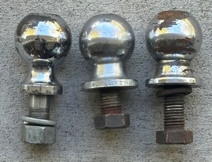 lot 111 image: Three  2 Inch Hitch  Trailer Balls