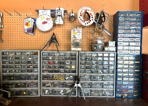 lot 124 image: Nails, Screws, Nuts, Bolts and More