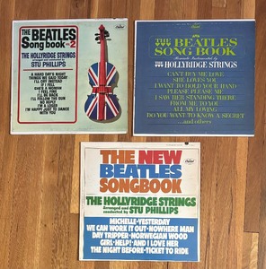 lot 134 image: Three The Beatles Songbook Records