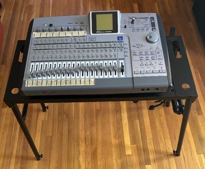 lot 23 image: Tascam TEAC Professional Division Digital Portastudio Model 2488 with Stand