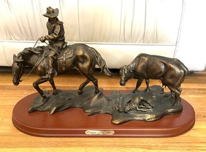 lot 14 image: Tender Loving Care Sculpture by Montana Lifestyles