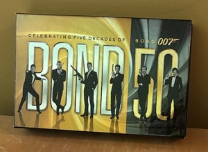 lot 139 image: James Bond DVD Movie Collection including A View to a kill, Goldeneye, From Russia with Love and More