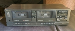 lot 141 image: Technics Stereo Double Cassette Deck Model RS-T11