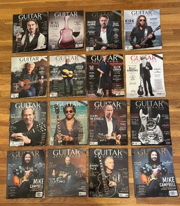 lot 142 image: 16 Guitar Aficionado Magazines