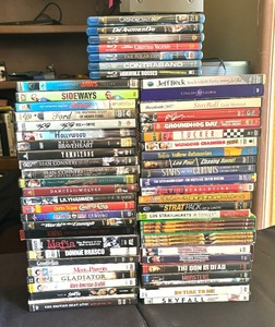 lot 144 image: Blu-Ray DVDs and DVD Movies including Jaws, Northern Exposure, Wedding Crashers and More