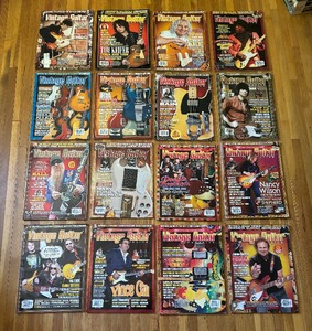 lot 152 image: 16 Editions of Vintage Guitar Magazines