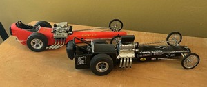 lot 163 image: Connie Kalitta and Tommy Ivo Drag Racing Model Cars by GMO Precision Replicas