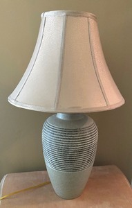 lot 166 image: Stylish Table Lamp