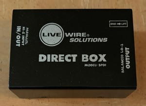 lot 170 image: Live Wire SPDI Passive Direct Box