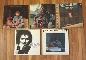 lot 187 image: Five Record Albums by Gordon Lightfoot including Cold on the Shoulder, Summertime Dream, Sundown and More