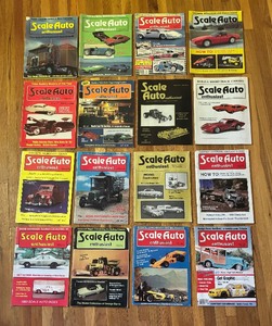 lot 196 image: 16 Editions of Scale Auto Enthusiast Magazines