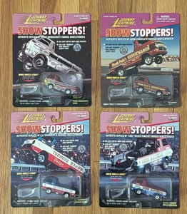 lot 264 image: New Johnny Lightning Show Stoppers Trucks including John Ludwicks Famous Wheel Stander, Cool Richie Travers Famous Wheel Stander and More
