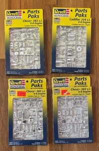 lot 266 image: New Revell Monogram Parts Packs