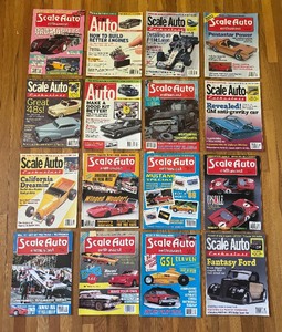 lot 273 image: Variety of Scale Auto Enthusiasts Magazines