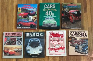 lot 284 image: Books on Cars including The American Automobile, Cars of the 30s, The Dodge Story and More