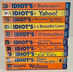 lot 242 image: The Complete Idiots Guide To...Book Set