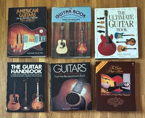 lot 285 image: Six Music Guitar Books including American Guitars, Guitar Handbook, The Ultimate Guitar Book and More