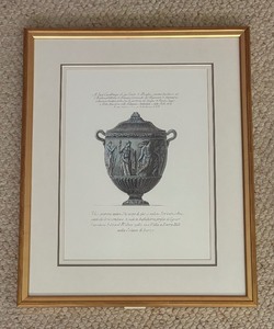 lot 59A image: Framed Etching Print by Giovanni Battista