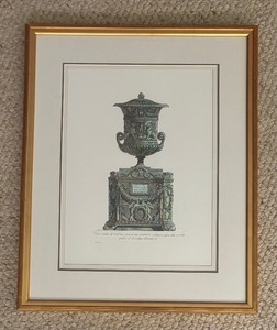 lot 110C image: Framed Etching Print by Giovanni Balista