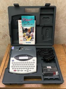 lot 345 image: Brother P-Touch Electric Labeling System Model PT-18061810