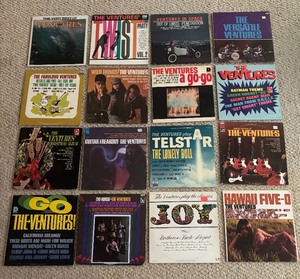 lot 358 image: (16) Vintage Record Albums including The Ventures, Twist, Wild Things and More