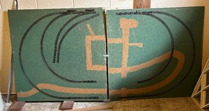 lot 428 image: Choo Choo Train Table Top