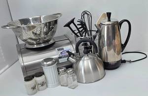 lot 359 image: Stainless Steel Kitchenware & More