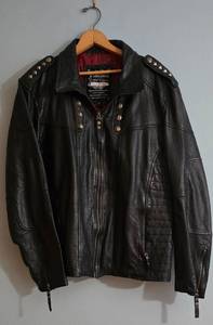 lot 378 image: Mens Affliction Limited Edition # 1 Leather Jacket