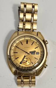 Rare Seiko "Gold Bruce Lee" Chromograph Automatic Watch