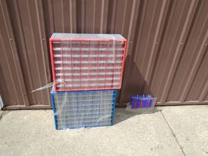 lot 111 image: Qty of 2 storage organizers. As shown.