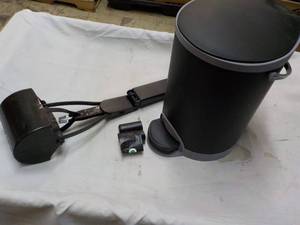 lot 10 image: Furry Fusion Dog Poop Trash Bin Set...