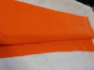 lot 131 image: 64 wide length unknown Orange Mate...
