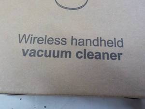 lot 161 image: Wireless Hand Held Vacuum Cleaner...