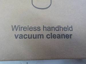 lot 162 image: Wireless Hand Held Vacuum Cleaner...
