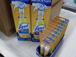 lot 183 image: 16 ct Lysol Smart Cleaner Refills a...