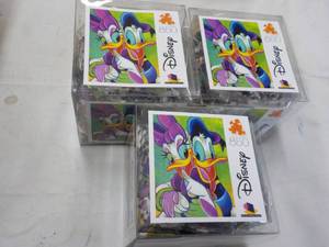 lot 184 image: 3 ct Disney 850 pc Puzzles...