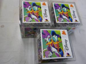 lot 185 image: 3 ct Disney 850 pc Puzzles...