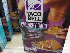 lot 222 image: 6 ct Taco Bell Crunchy Taco Kits...