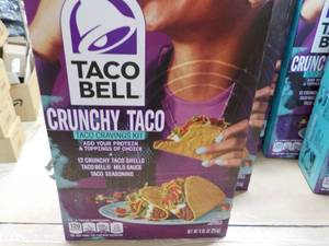 6 ct Taco Bell Crunchy Taco Kits...