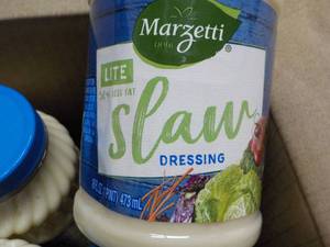 lot 227 image: 6 ct Marzetti 16 oz Lite Slaw Dress...