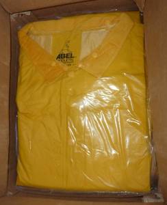 lot 118 image: SIX Rain Jacket only - 4XL yellow