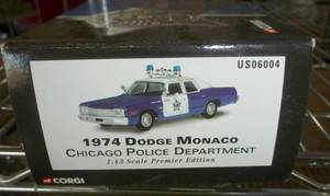 lot 138 image: Corgi Chicago Police Dept car - new