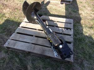 lot 27 image: Mini Excavator Auger (UNUSED)